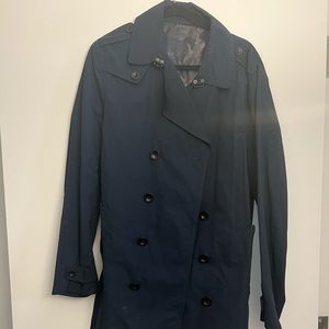 Zara Navy blue trench coat
